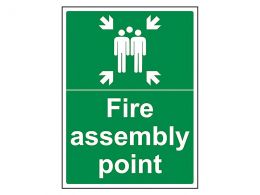 "Fire Assembly Point" Fire Exit Sign