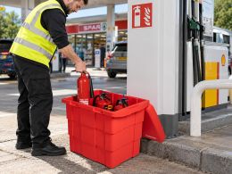 Fire Extinguisher Storage Box