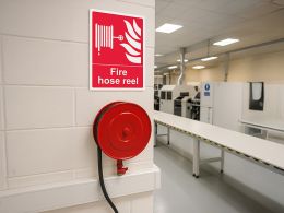 "Fire Hose Reel" Fire Safety Equipment Sign