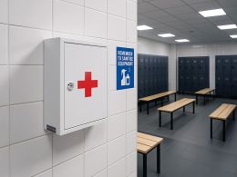 First Aid Lockable Cabinet
