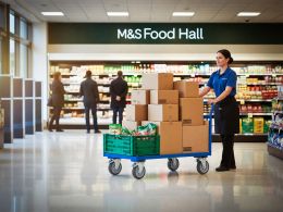 Flatbed Trolley - Push Handle - 500kg Maximum Load