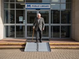 Foldable Wheelchair Ramp