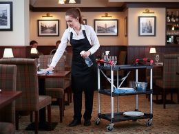 Folding Catering Trolley