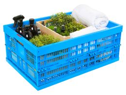 Folding Mesh Container