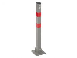Folding Security Barrier - Key Lockable, Folds to 85mm - 650mm Overall Height