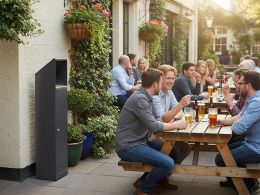 Free Standing Smoking Bin