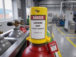 Gas Cylinder Lockout Device