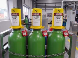 Gas Cylinder Lockout Device