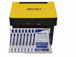 200 Litre Grit Bin with Grit Salt