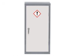 910mm COSHH Cabinet - 1 Door, 1 Shelf - 10L Spill Sump