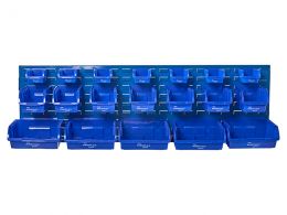 Horizontal Louvre Panel Bin Kit