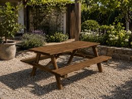 Walnut Picnic Bench