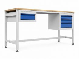 Industrial Metal Workbench