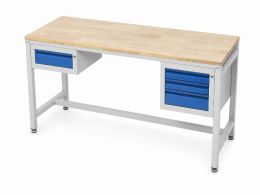 Industrial Metal Workbench