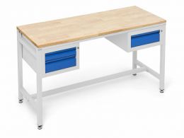 Industrial Steel Workbench