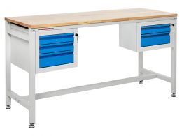 Industrial Workbench with Storage