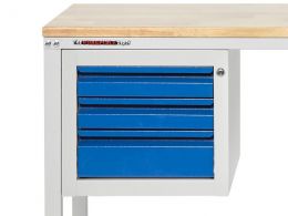 Industrial Workbench with Storage