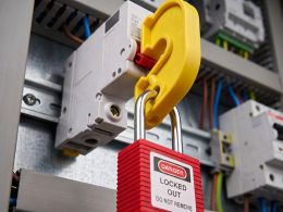 Large Circuit Breaker Lockout