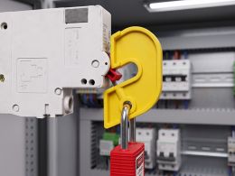 Large Circuit Breaker Lockout