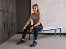 Large Cloakroom Bench