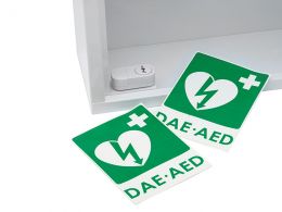 Lockable Defibrillator Cabinet