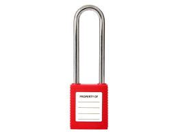 Long Steel Safety Padlock