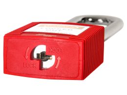 Long Steel Safety Padlock