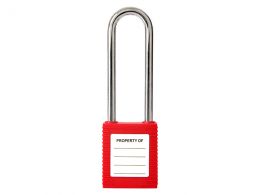 Long Steel Safety Padlock