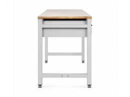 Long Workbench with Drawers