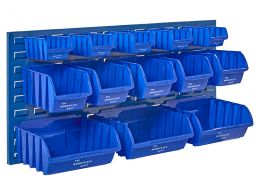 Louvre Panel with Mixed Bins