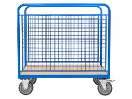 Platform Truck with Mesh Sides