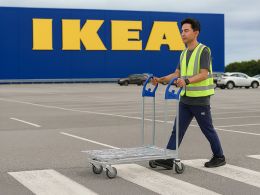Mesh Retail Trolley