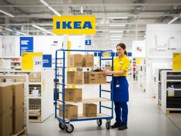 Mobile Shelf Trolley