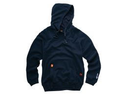 Scruffs Navy Worker Hoodie