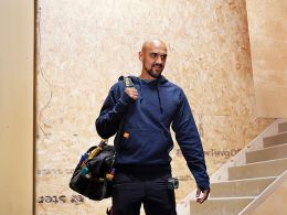 Scruffs Navy Worker Hoodie