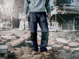 Scruffs Scruffs Navy Worker Trousers