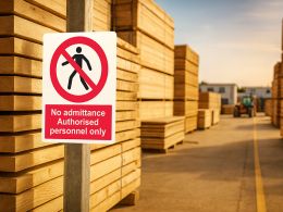 "No Admittance, Authorised Personnel Only" Prohibition Sign