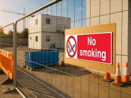 "No Smoking" Prohibition Sign