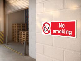 "No Smoking" Prohibition Sign