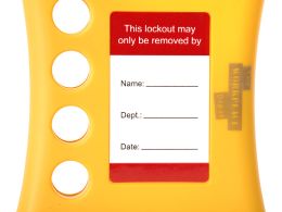 Non Conductive Lockout Hasp