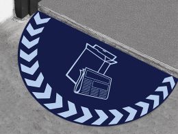 Paper & Card Symbol Floor Graphic Marker