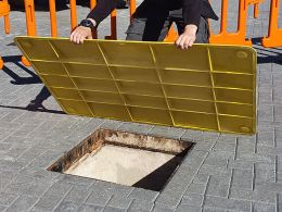 Pedestrian Hole Cover - Glass Reinforced Composite - 2,000kg Maximum Load