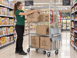 Picking Trolley with Steps