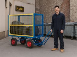 Platform Truck with Cage