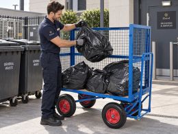 Platform Truck with Cage