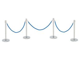 Post and Rope Barrier