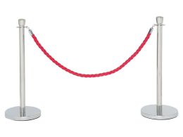 Red Rope Barrier
