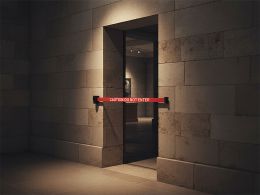 Retractable Caution Belt