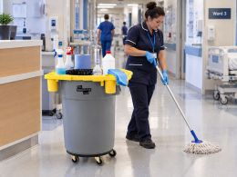 Rolling Bin with Rim Caddy