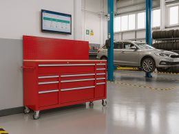 Rolling Workbench with Pegboard